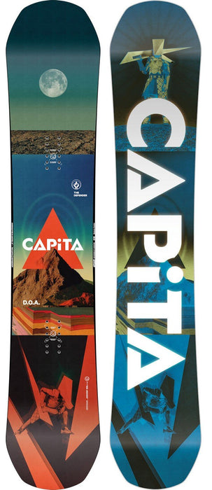 Capita DOA Defenders of Awesome Wide Snowboard 161 cm True Twin New 2027 D.O.A.