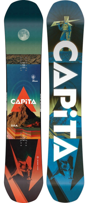 Capita DOA Defenders of Awesome Wide Snowboard 163 cm True Twin New 2027 D.O.A.