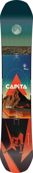 Capita DOA Defenders of Awesome Wide Snowboard 163 cm True Twin New 2027 D.O.A.