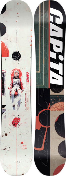 capita men's snowboards Capita Outerspace Living Snowboard Men's 152 cm, Directional Twin New — Boarderline Insanity