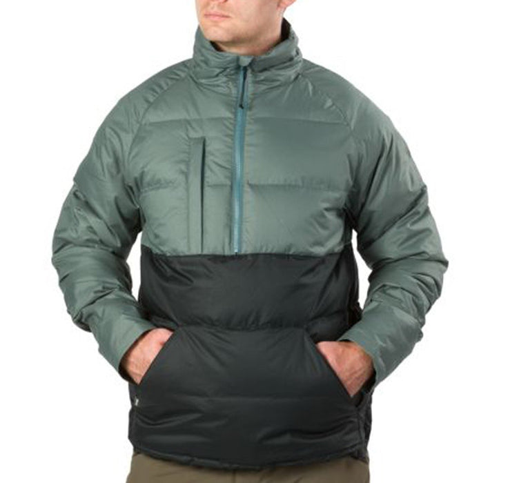 Dakine Men's Recoil Down 3/4 Zip Mid Layer Jacket Large Balsam / Black New