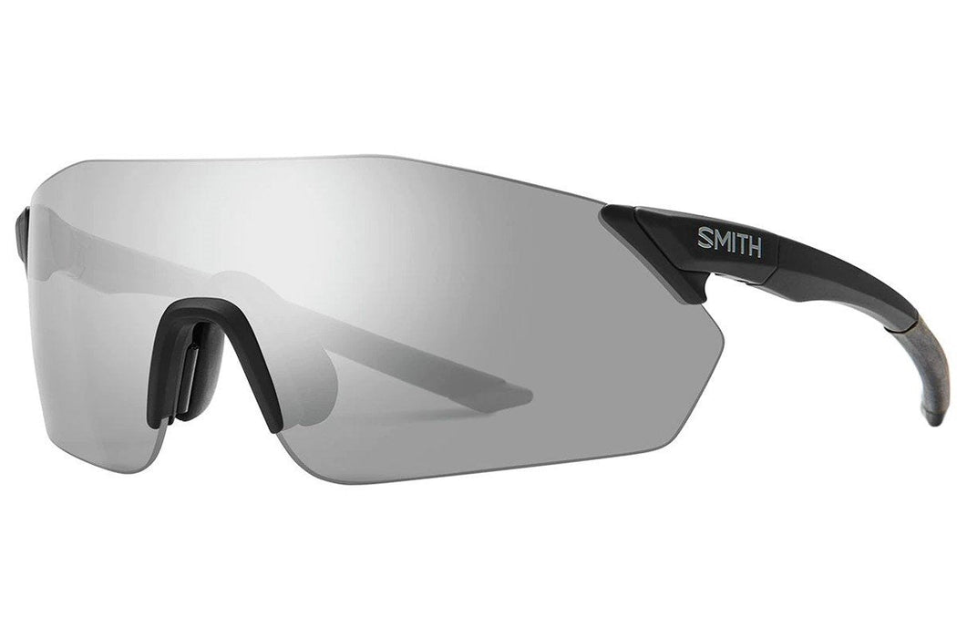 Smith Reverb Sunglasses Matte Black Frame, ChromaPop Platinum Mirror Lens New