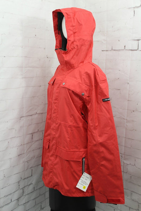 Ride Rainier Shell Snowboard Jacket, Men's Size Large, Red Twill New