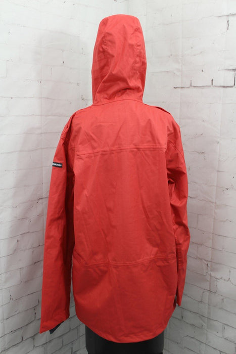 Ride Rainier Shell Snowboard Jacket, Men's Size Large, Red Twill New