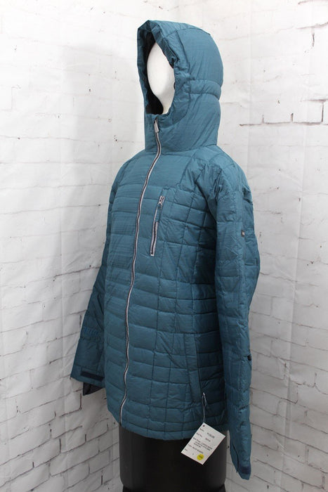 Ride Capitol Down Snowboard Jacket, Mens Large, Blue Marine New