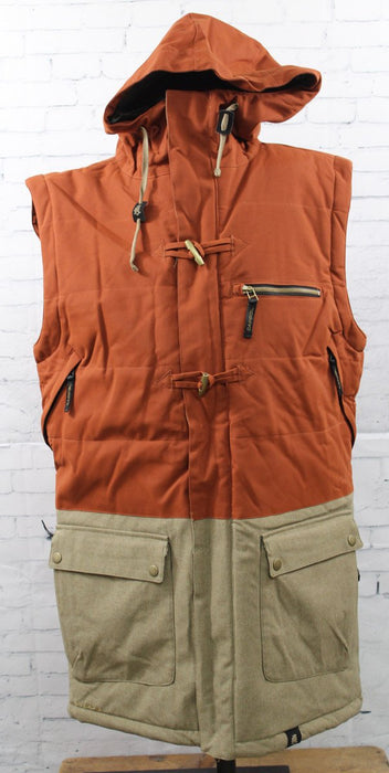 Ride Cappel Clampdown Snowboard Jacket Men's Large Saddle