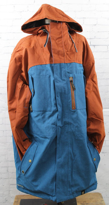 Ride Cappel Revolution Snowboard Jacket Men's Large Blue Sapphire