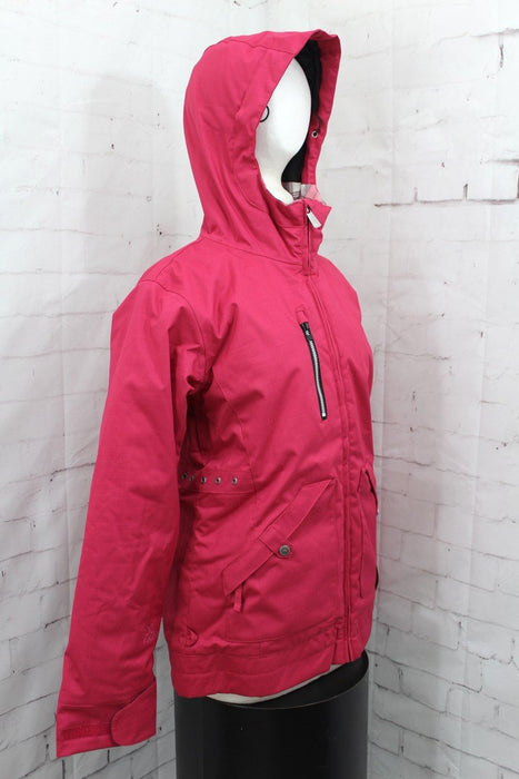 Ride Greenwood Insulated Snowboard Jacket, Women's Medium, Sangria New