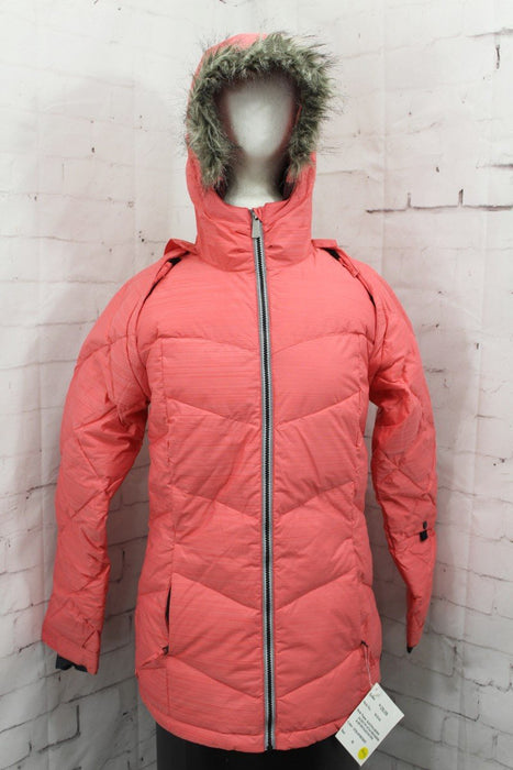 Ride Ravenna Snowboard Jacket, Womens Medium, Strawberry Pink, Zip Off Sleeves