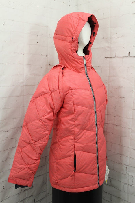 Ride Ravenna Snowboard Jacket, Womens Medium, Strawberry Pink, Zip Off Sleeves