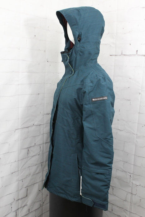 Ride Madison Insulated Snowboard Jacket Womens Size Medium Blue Marine