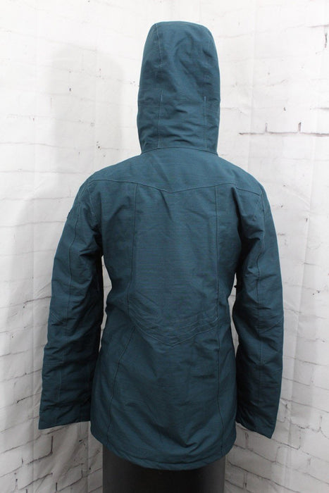 Ride Madison Insulated Snowboard Jacket Womens Size Medium Blue Marine