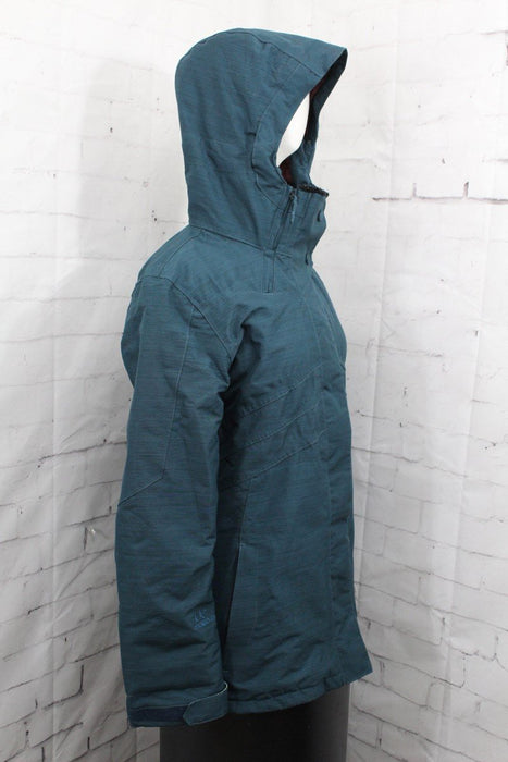 Ride Madison Insulated Snowboard Jacket Womens Size Medium Blue Marine
