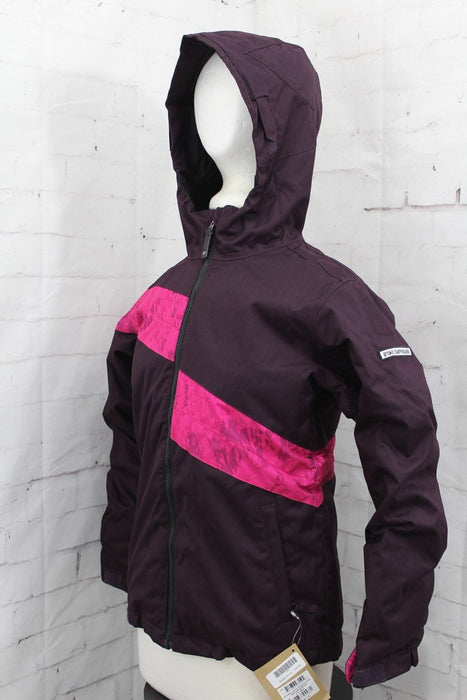 Ride Chevelle 3-in-1 Snow Jacket, Girls Youth Medium (10-12), Vamp Purple New