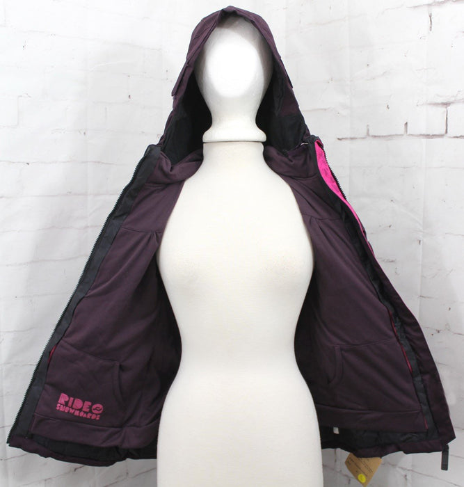 Ride Chevelle 3-in-1 Snow Jacket, Girls Youth Medium (10-12), Vamp Purple New