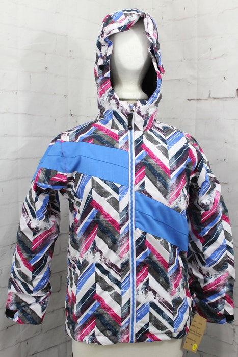 Ride Chevelle 3-in-1 Snow Jacket, Girls Youth Medium (10-12), Chevron Print New