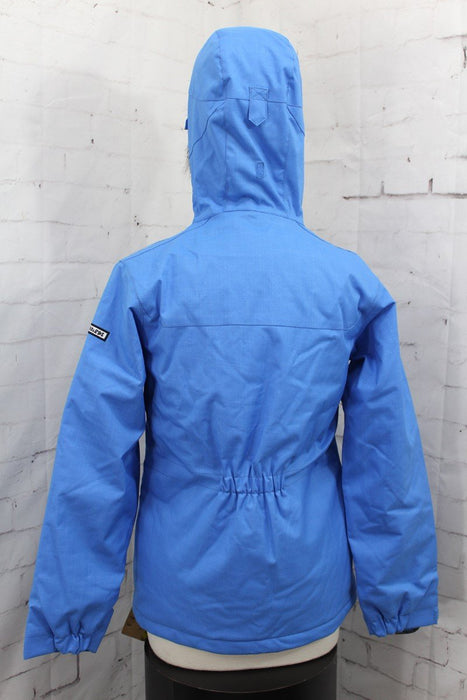 Ride Malibu Snowboard Jacket, Girls Youth Medium (10-12), Periwinkle Blue New
