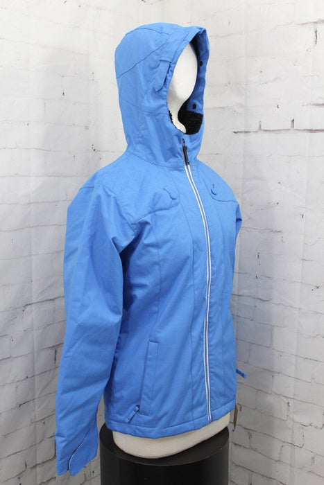 Ride Malibu Snowboard Jacket, Girls Youth Medium (10-12), Periwinkle Blue New