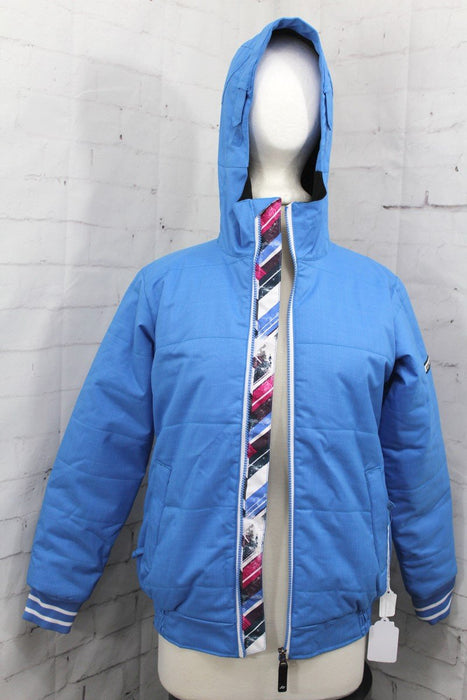 Ride Shelby Snowboard Jacket, Girls Youth Medium (10-12), Periwinkle Blue