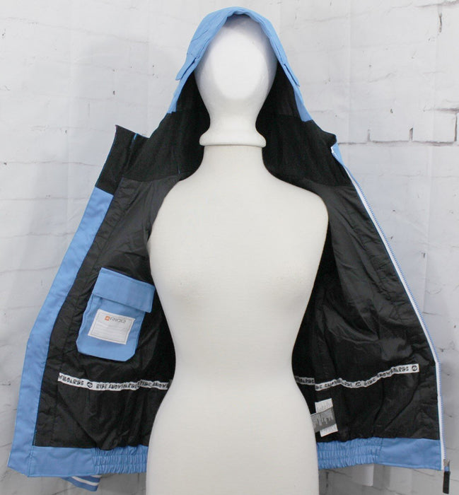 Ride Shelby Snowboard Jacket, Girls Youth Medium (10-12), Periwinkle Blue