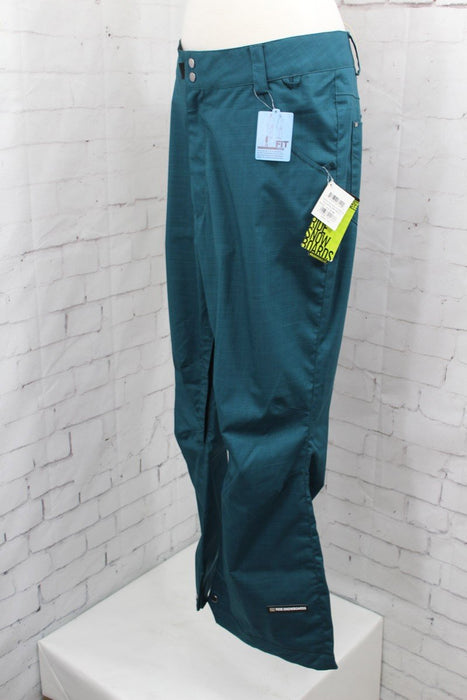 Ride Madrona Snowboard Pants, Mens Extra Large/XL, Slim Fit, Blue Marine New