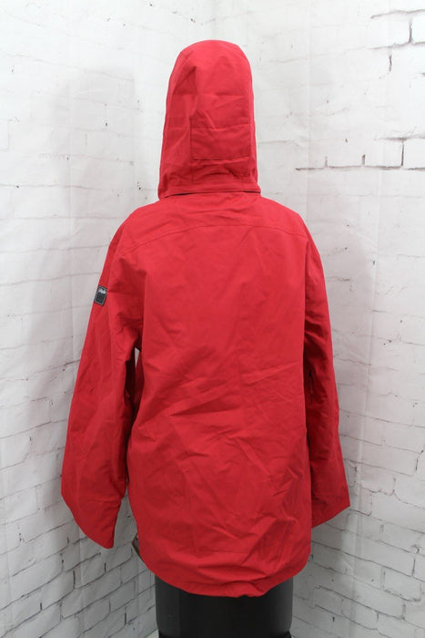 Ride Ballard Shell Snowboard Jacket, Men's Size Large, Red Twill New