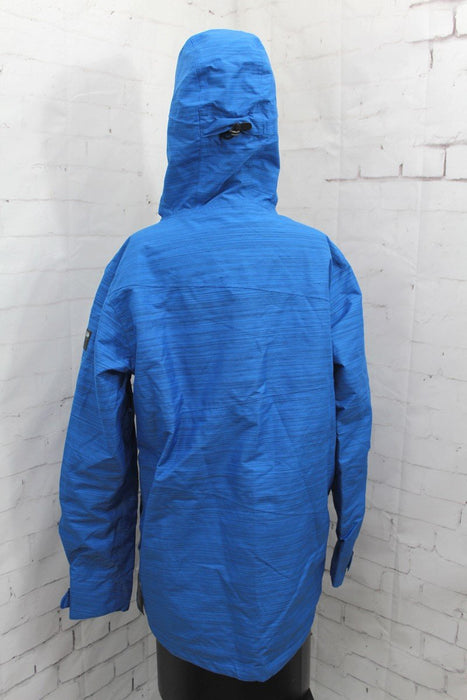Ride Georgetown Snowboard Shell Jacket, Men's Large, Strong Blue Slub New