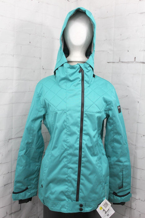 Ride Seward Snowboard Shell Jacket, Women's Medium, Aqua Blue