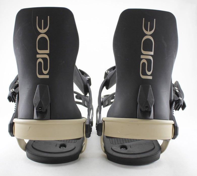 Ride A-6 Snowboard Bindings, Medium (Men's US Size 6-10) Tan 2023 - Demo