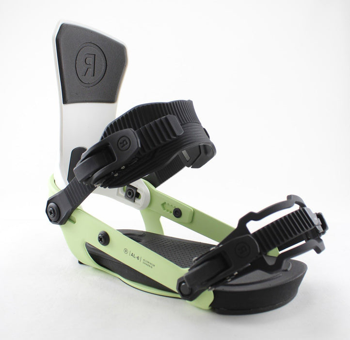 Ride AL-6 Snowboard Bindings Medium (Women's US Size 7- 11) Lime New 2023
