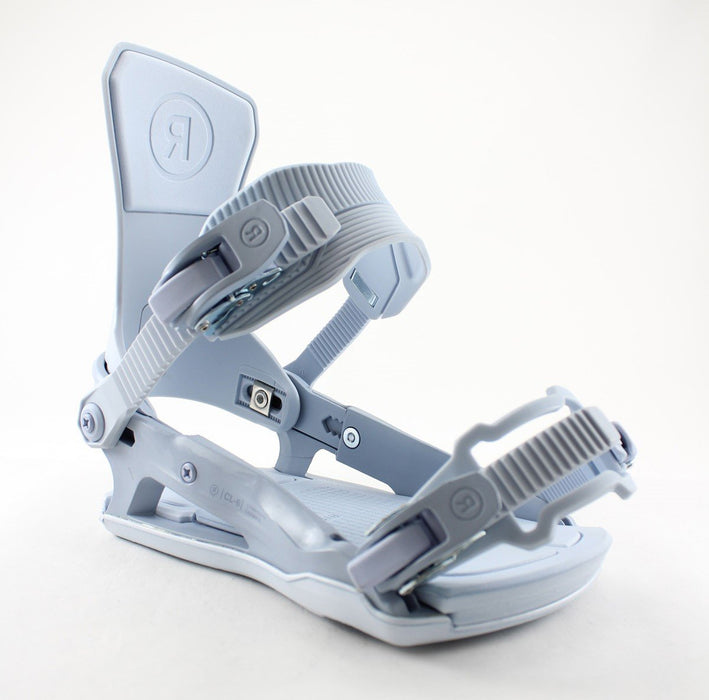 Ride CL-6 Snowboard Bindings Medium (Women's US Size 7-11) Ice 2023 - Demo