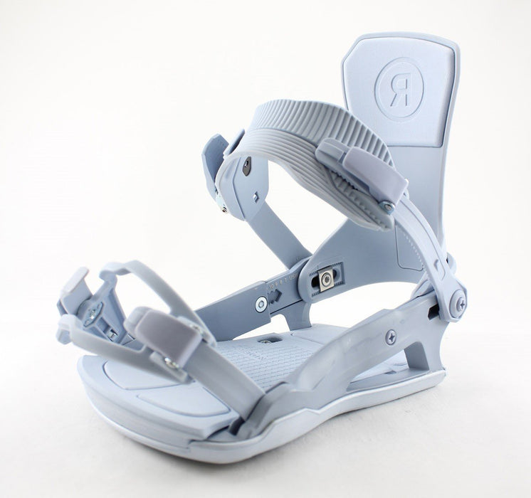 Ride CL-6 Snowboard Bindings Medium (Women's US Size 7-11) Ice 2023 - Demo