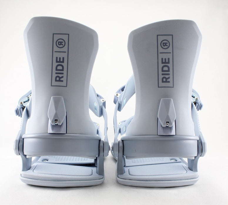 Ride CL-6 Snowboard Bindings Medium (Women's US Size 7-11) Ice 2023 - Demo