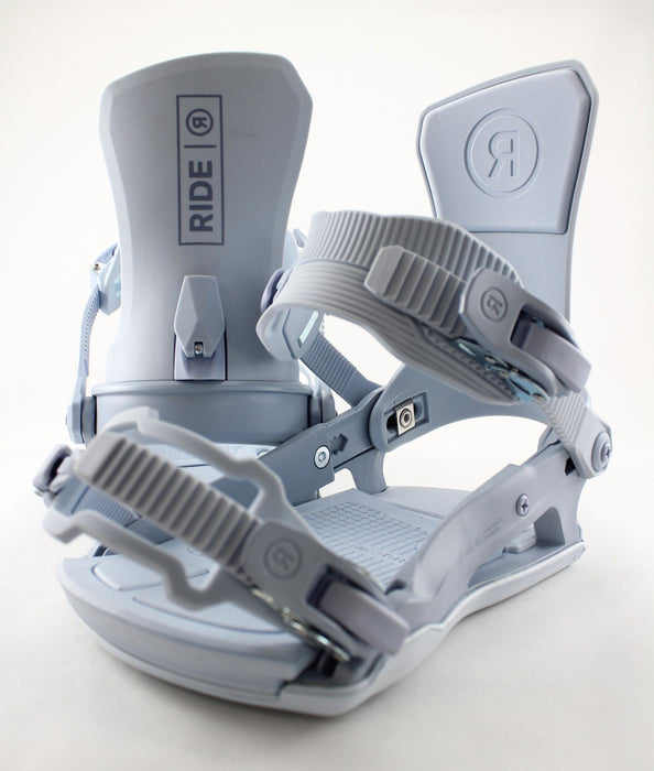 Ride CL-6 Snowboard Bindings Medium (Women's US Size 7-11) Ice 2023 - Demo