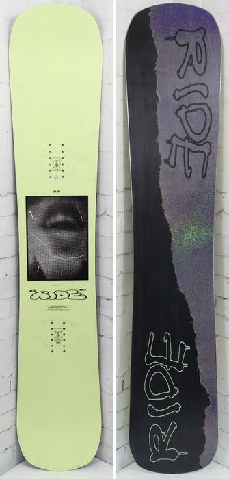 Ride Burnout Mens Snowboard 155 cm, All Mountain Park Twin 2023 - Demo