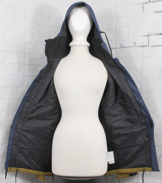 Ride Hawthorne Snowboard Jacket Men's Small Navy Blue / Brown