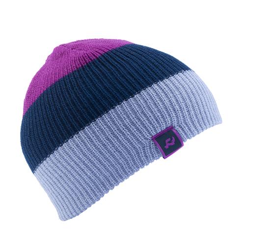 Ride Stripe Reversible Beanie, Women's One Size, Chalk / Violet / Blue