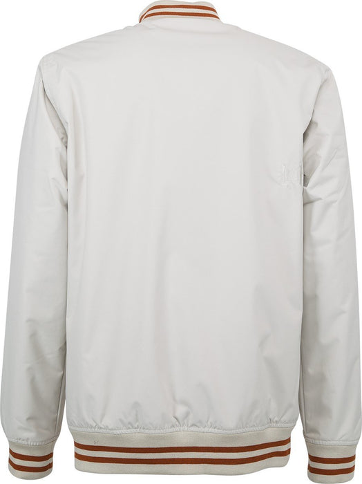 L1 Rockefeller Snowboard Jacket Mens Size Small Off White Bombay