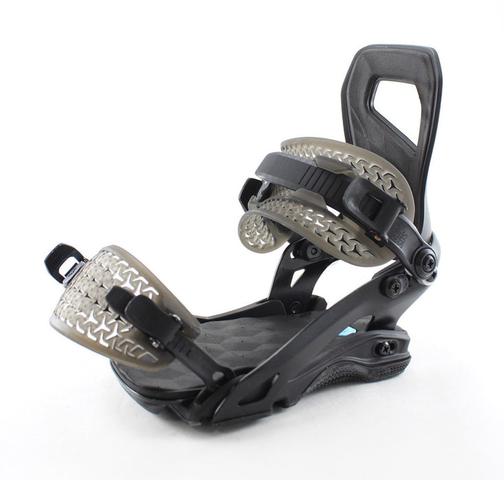 Rome Guild Snowboard Bindings, Small (Womens US 6.5-8.5), Black 2023 -72417