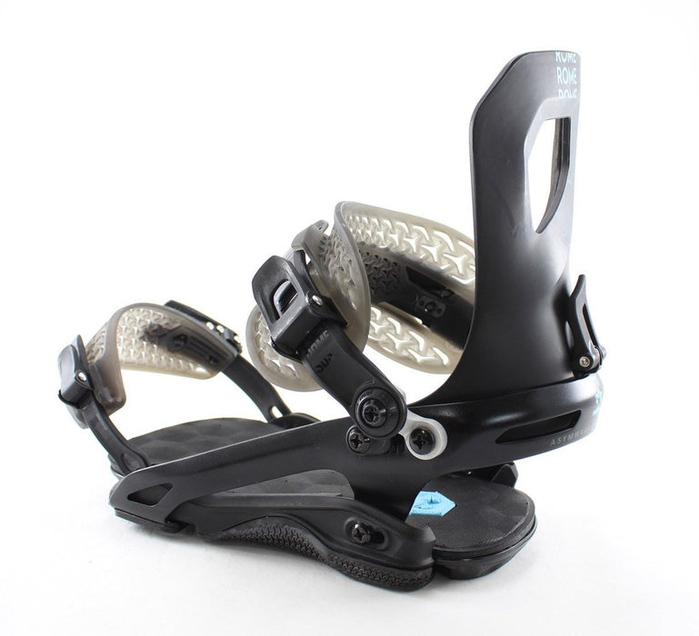 Rome Guild Snowboard Bindings, Small (Womens US 6.5-8.5), Black 2023 -72417