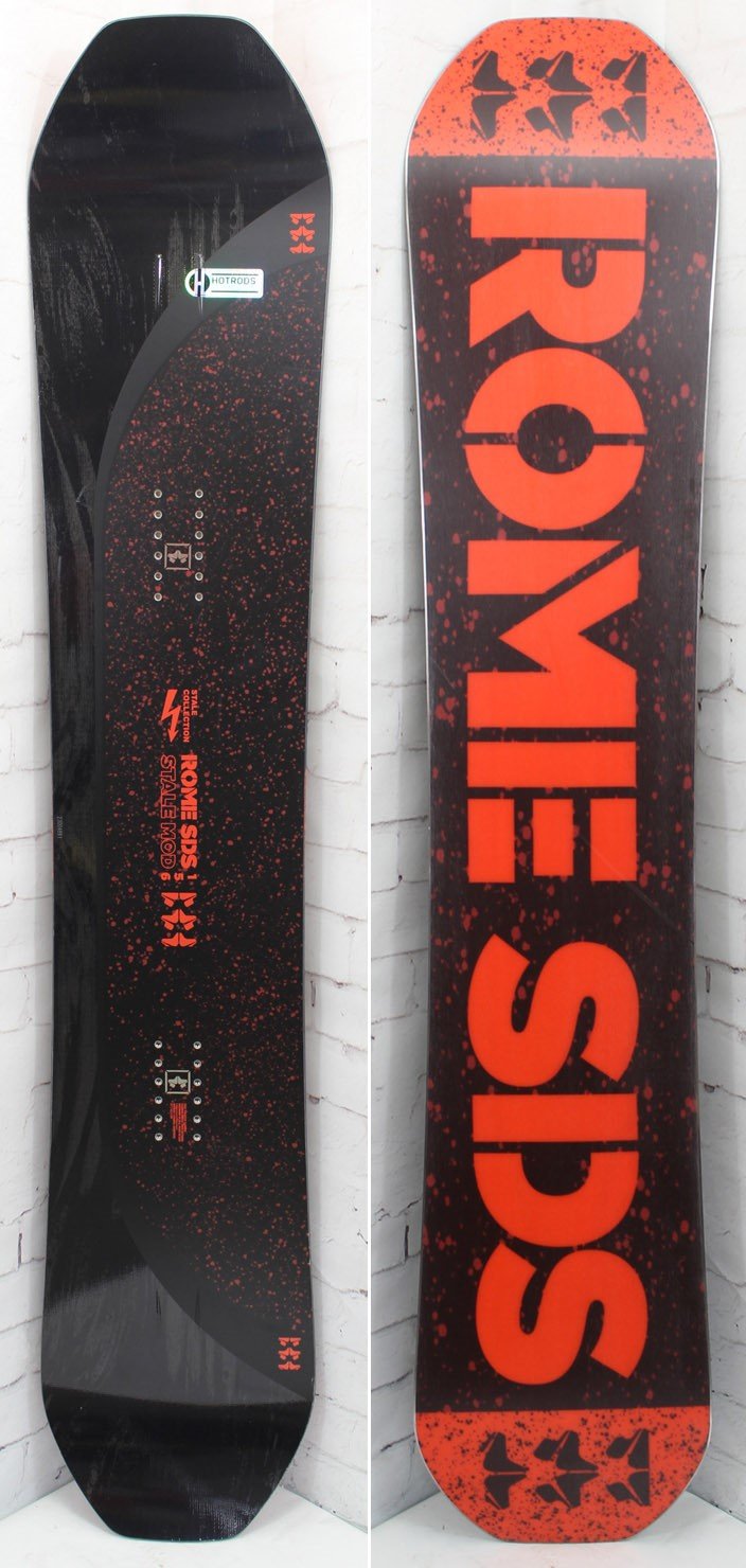 Rome SDS Stale Mod Men's Snowboard, Size 156 cm, True Twin, 2023 - Dem —  Boarderline Insanity