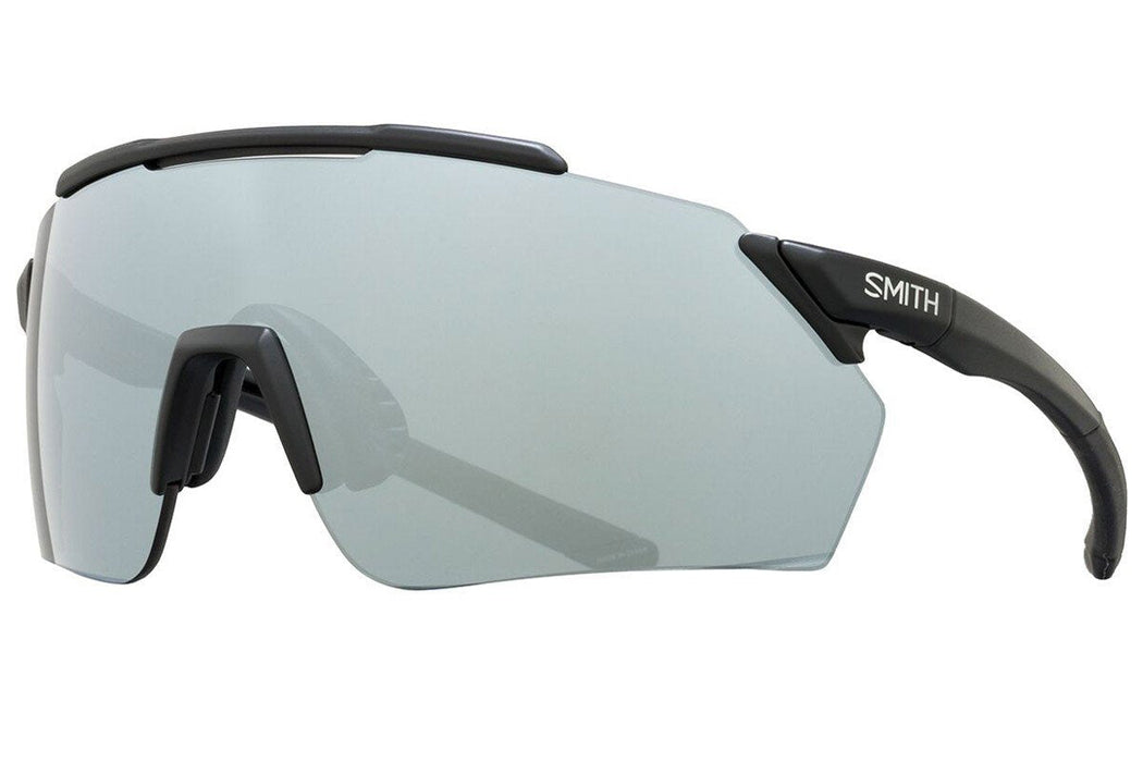 Smith Ruckus Sunglasses Matte Black Frame, ChromaPop Platinum Mirror Lens New