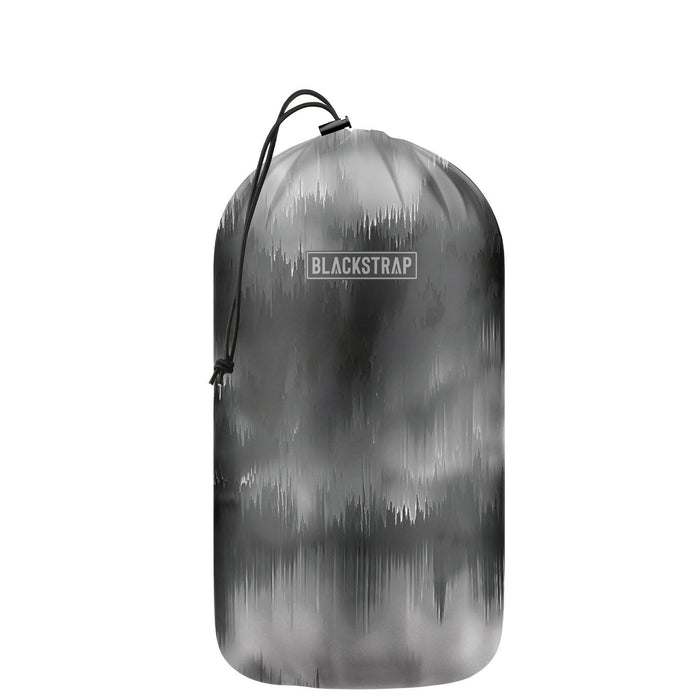 BlackStrap Lightweight 4-Way Stretch Gear Stuff Sack 7L Glitch Gray New