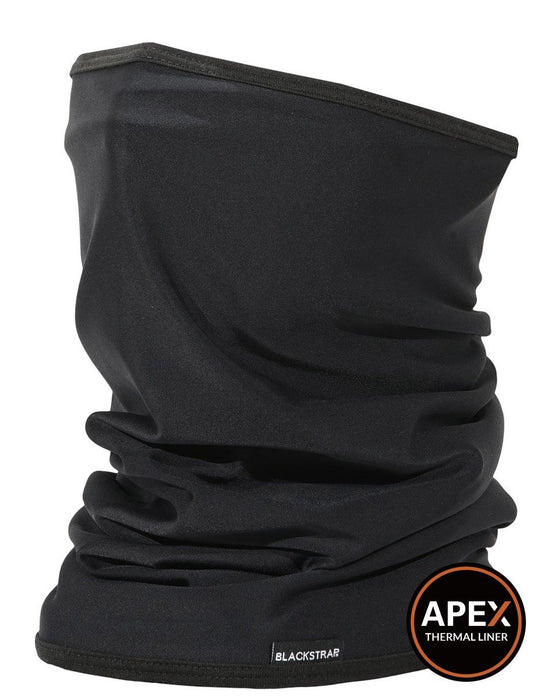 BlackStrap Adult Apex Tube Neck Warmer Gaiter Facemask Solid Black New