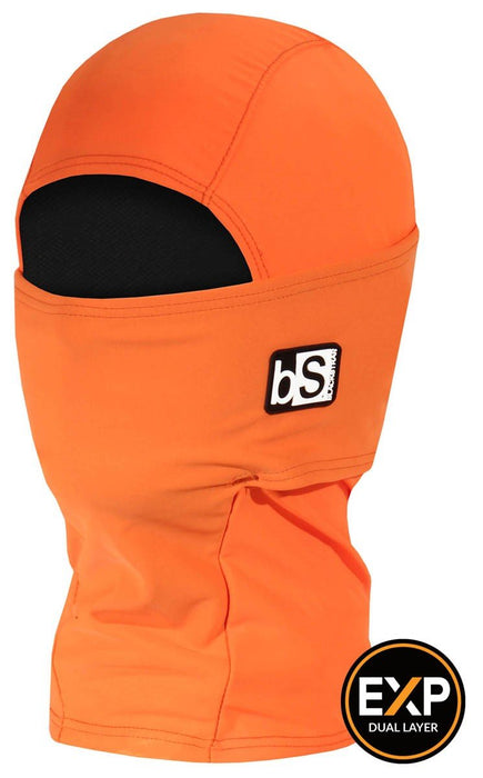 BlackStrap Kids Expedition Hood Balaclava Facemask Bright Orange OSFM age 2-7ish