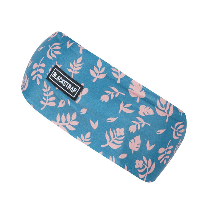 BlackStrap Snowbelle Therma Headband, Tiny Floral Teal Print New