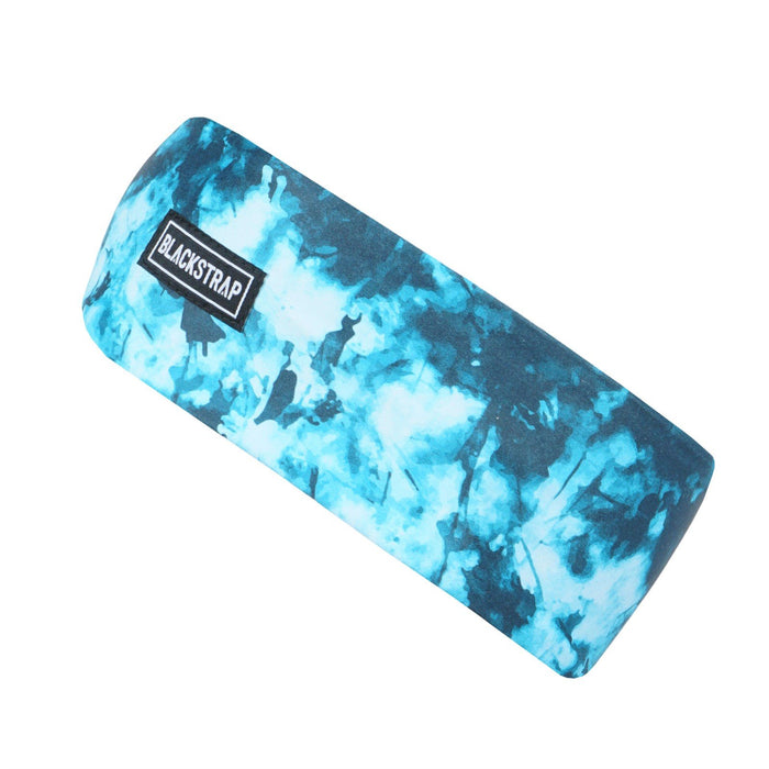 BlackStrap Snowbird Dual Layer Headband Moisture Wicking, Tie Dye Teal New