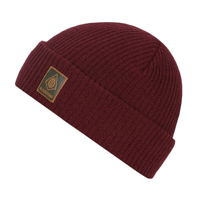 BlackStrap Tread Beanie Mid Length Cuff Style Acrylic Burgundy New