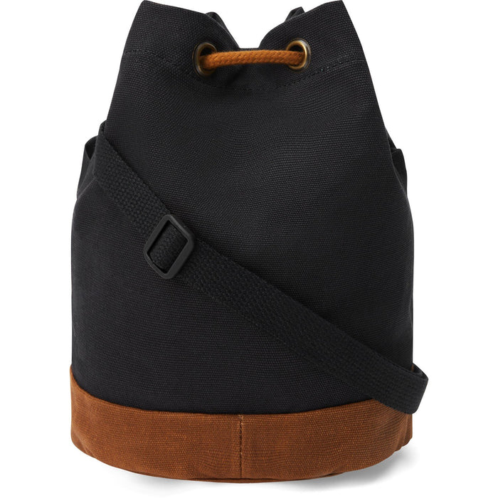 Dakine Saturday Mini Bag, Canvas Shoulder Bag Tote Purse Hand Bag, Black Onyx