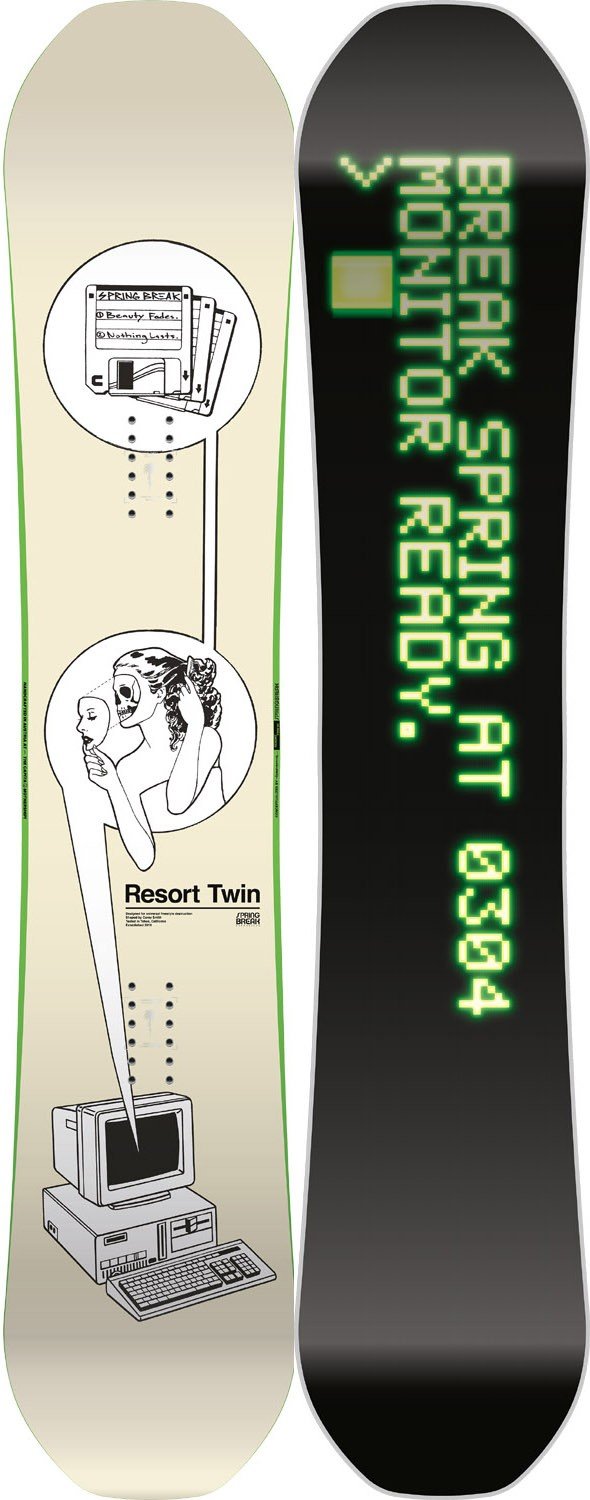 Capita Spring Break Resort Twin Men's Snowboard 154 cm New 2026
